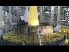 Gulungan Kain Tenun PP Tubular Warna-warni Untuk Gulungan Kain Gandum Gandum Jagung