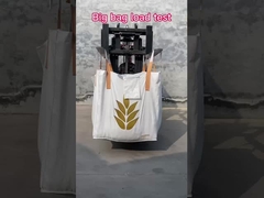 1 Ton Tas Massal FIBC Dengan Baffle Q Bag PP jumbo Tas besar Untuk Kemasan Tapioka Butir Gandum Jagung